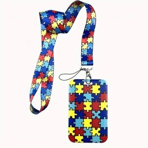 Autism Awareness Lanyard/ID Badge